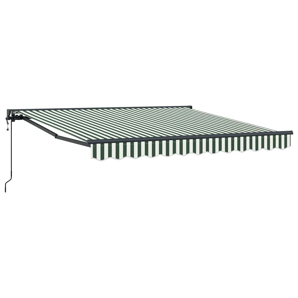 Struttura della tenda Verde e Bianco 350 x 250 cm