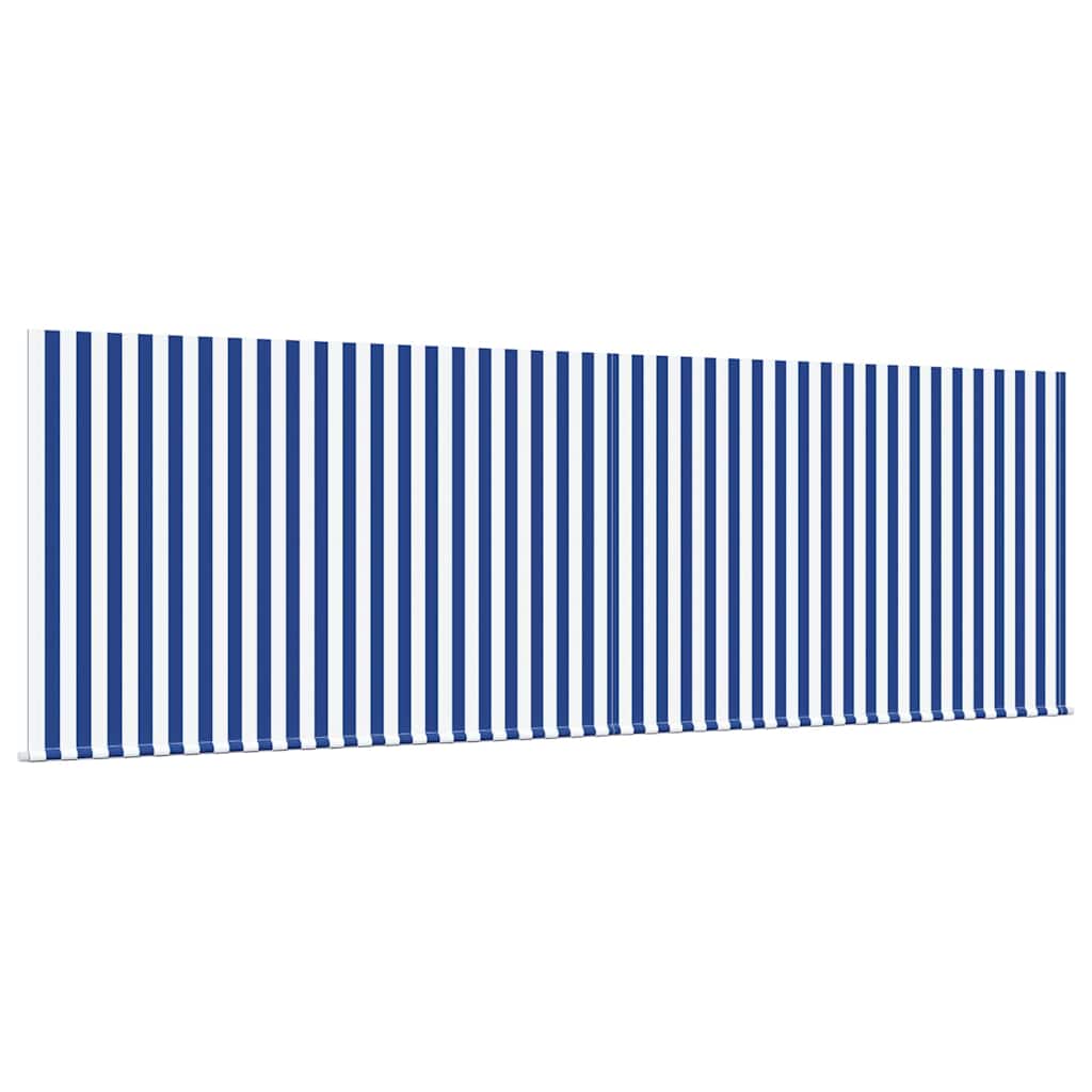 Tenda retrattile Blu e Bianco 400 × 300 cm