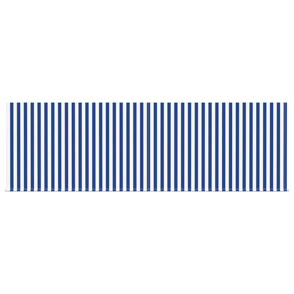 Tenda retrattile Blu e Bianco 400 × 300 cm