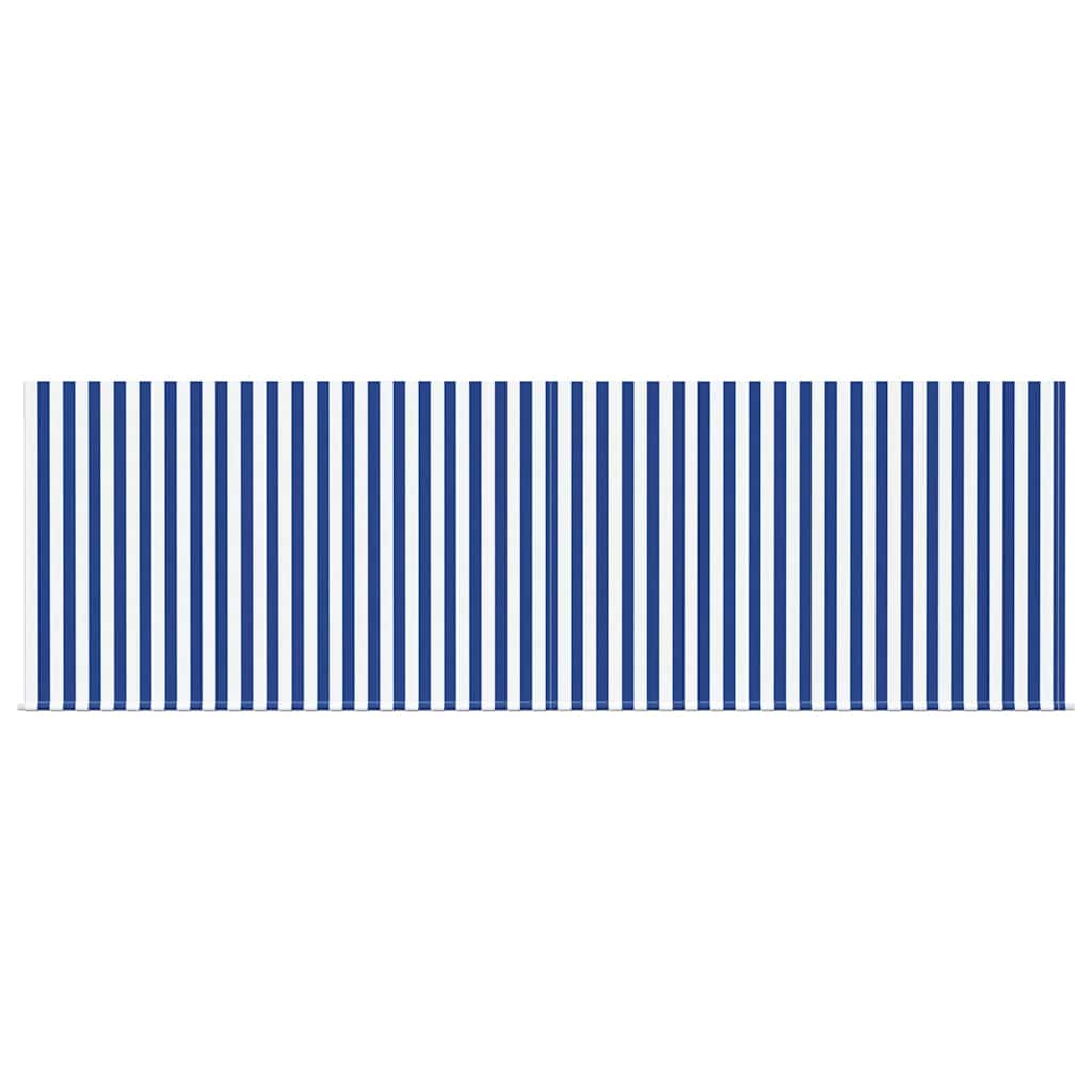 Tenda retrattile Blu e Bianco 400 × 300 cm