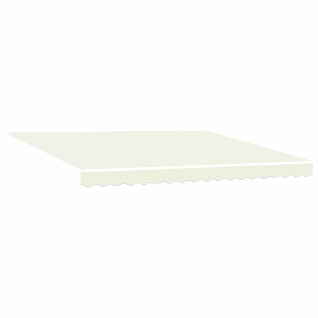 Tenda retrattile Crema 400 × 300 cm Poliestere e Alluminio
