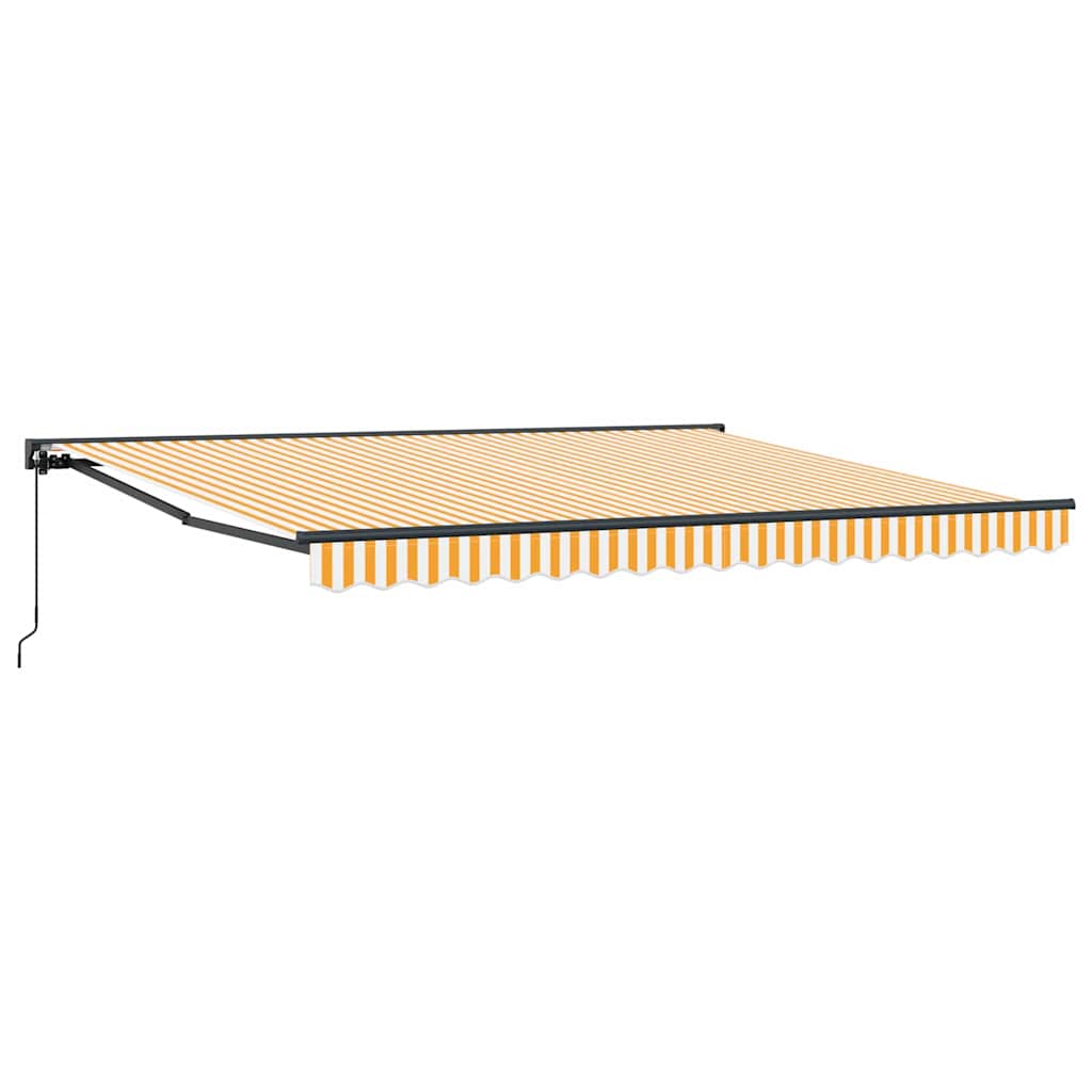 Struttura della tenda Giallo e Bianco 400 × 300 cm