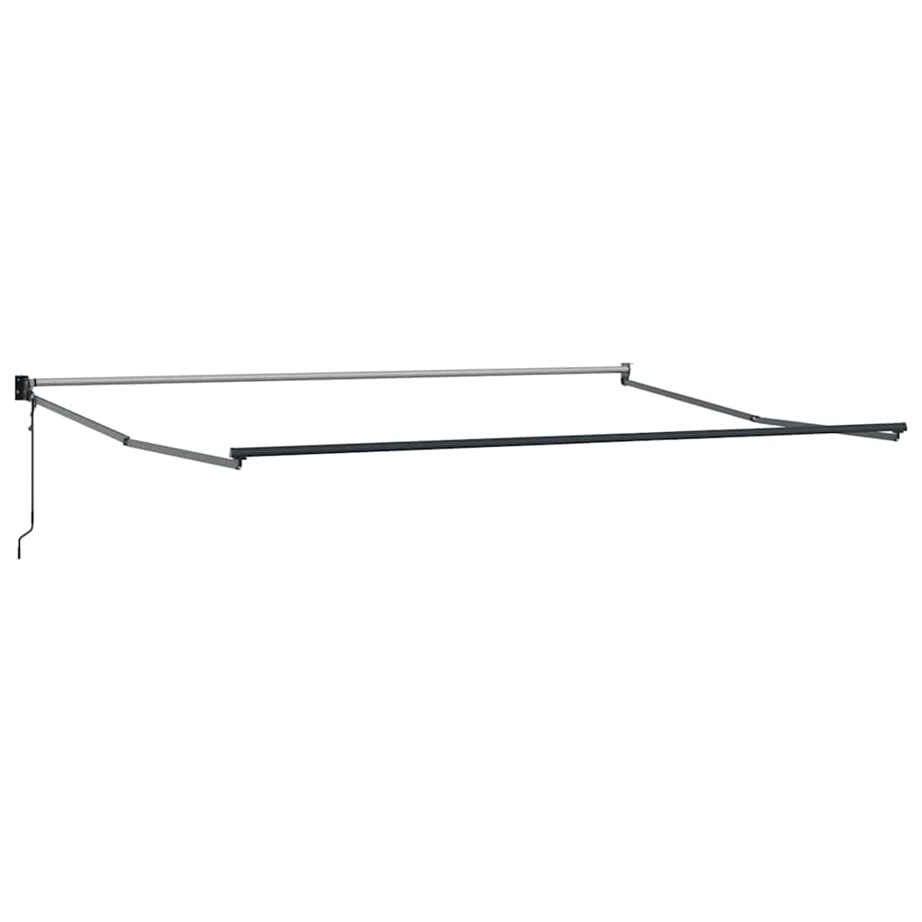 Tenda retrattile arancione e marrone 400 × 300 cm