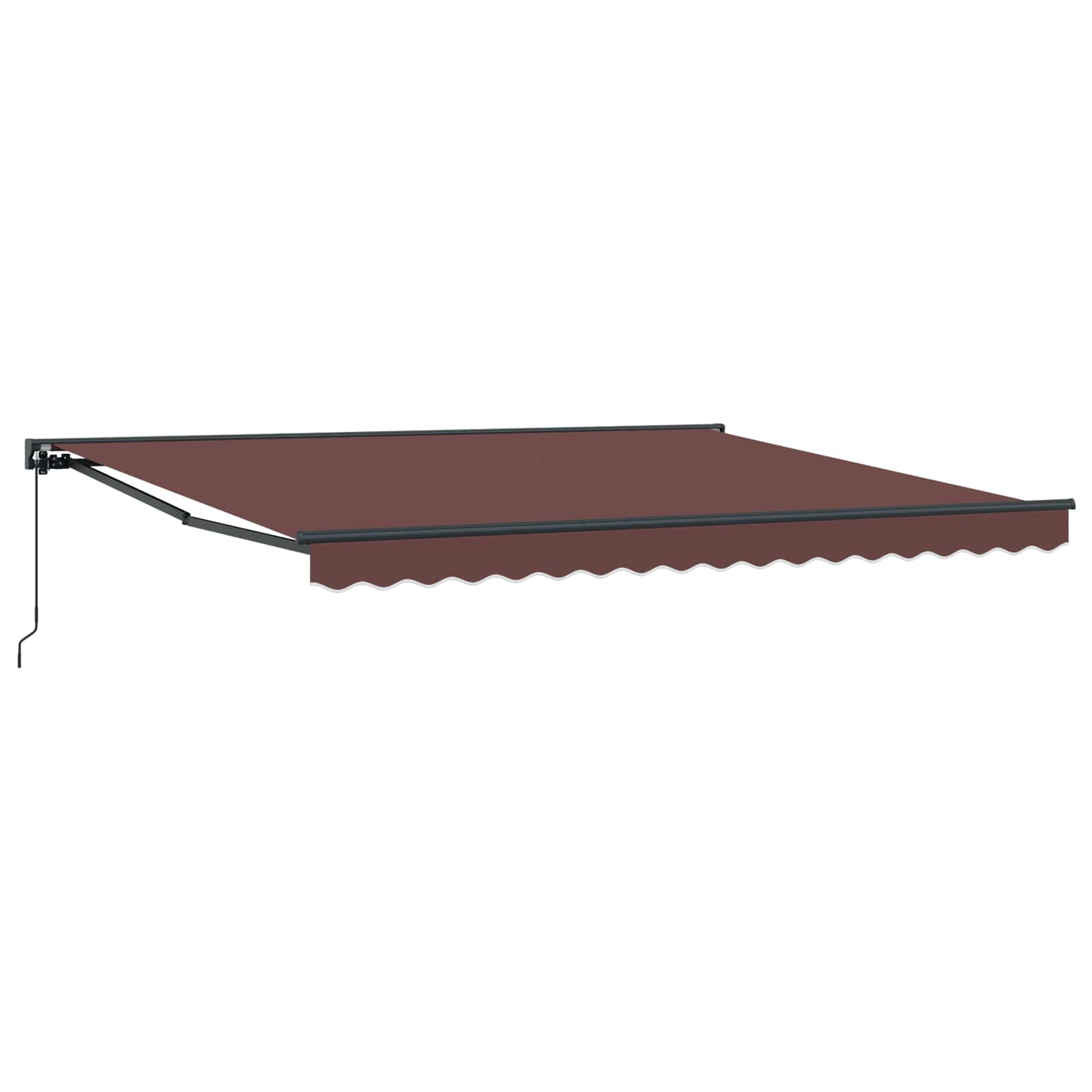 Struttura della tenda Marrone 400 × 300 cm
