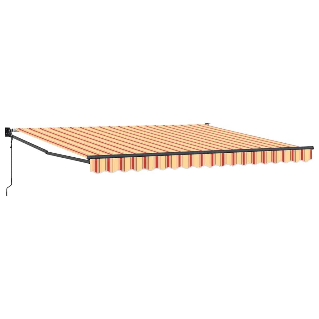 Tenda retrattile Giallo e Arancione 400 × 300 cm