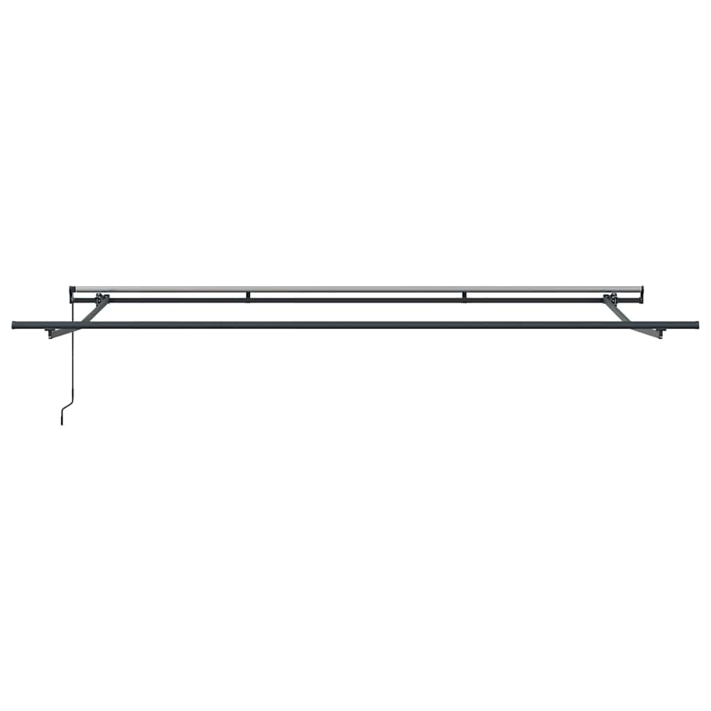Tenda retrattile Rosso e Bianco 400 × 300 cm