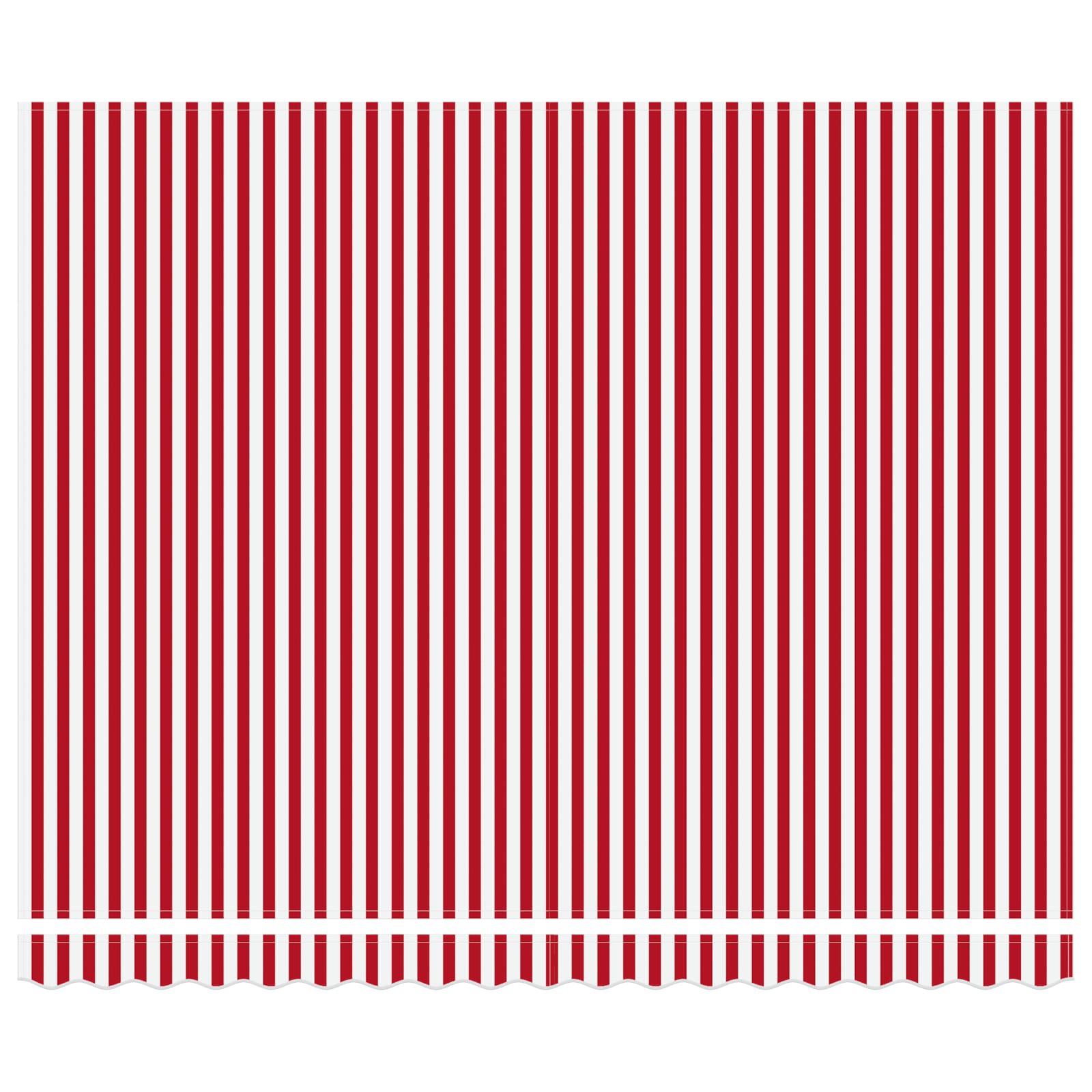 Struttura della tenda Rosso e Bianco 400 × 300 cm