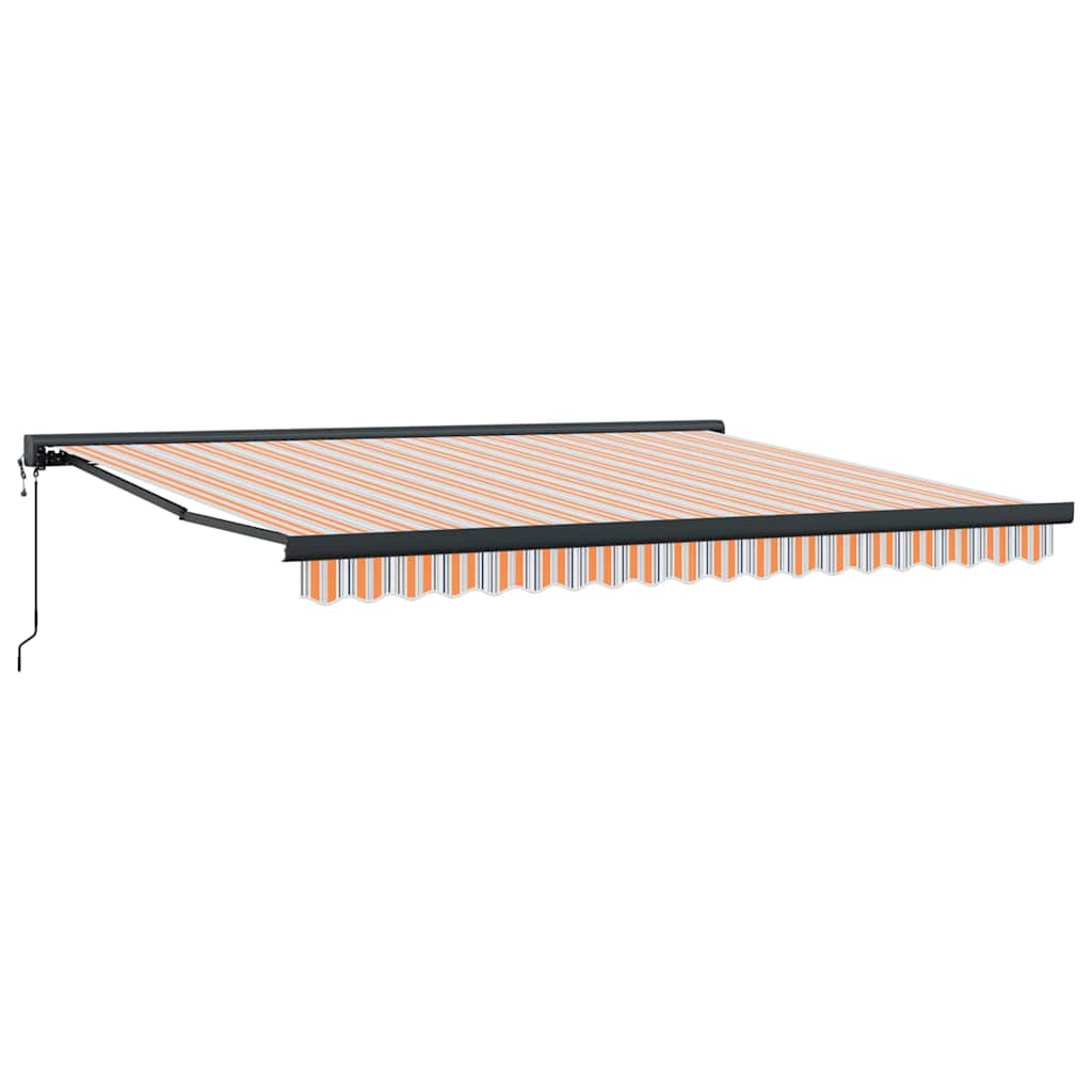 Tenda retrattile Multicolore 400 × 300 cm Tessuto e Metallo