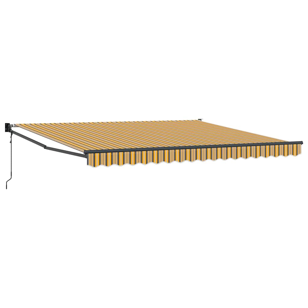 Tenda retrattile Multicolore 400 × 300 cm Poliestere e Metallo