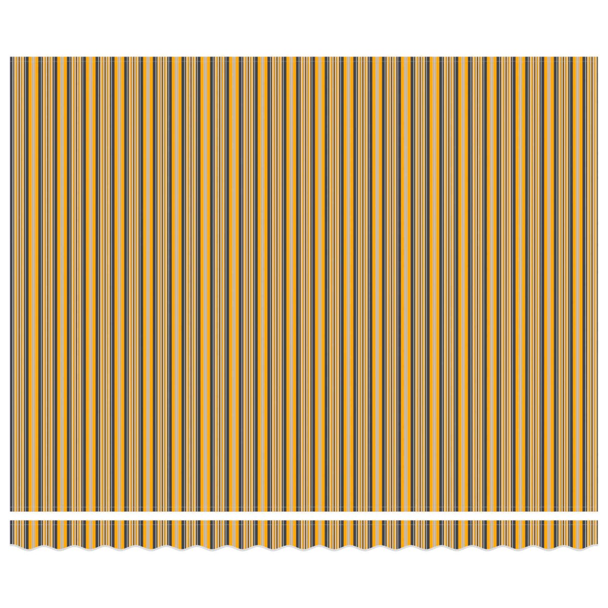 Struttura della tenda Giallo e Grigio 400 × 300 cm