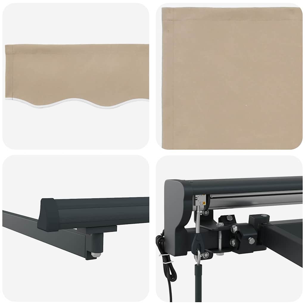 Struttura della tenda Beige 400 × 300 cm