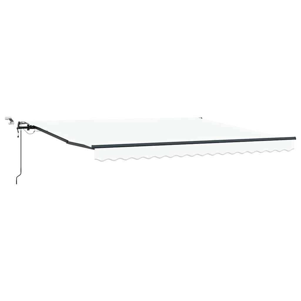Tenda retrattile Bianco 400 × 300 cm Poliestere