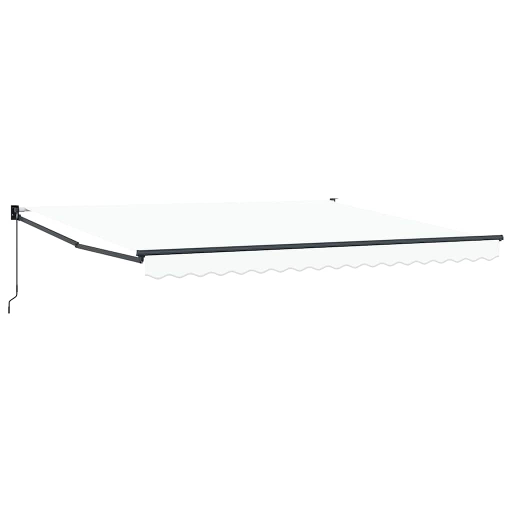 Tenda retrattile Bianco 400 × 300 cm