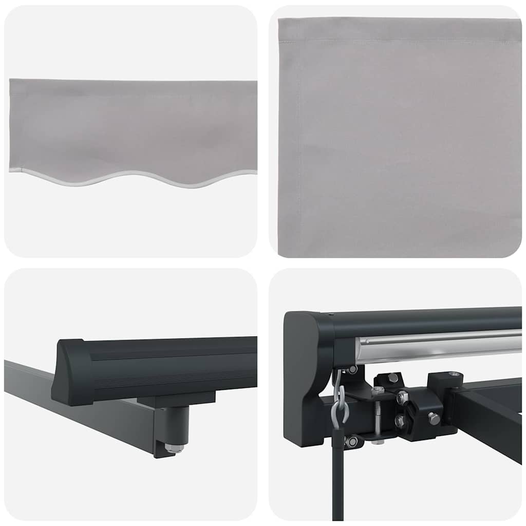 Struttura della tenda Grigio Chiaro 400 × 300 cm