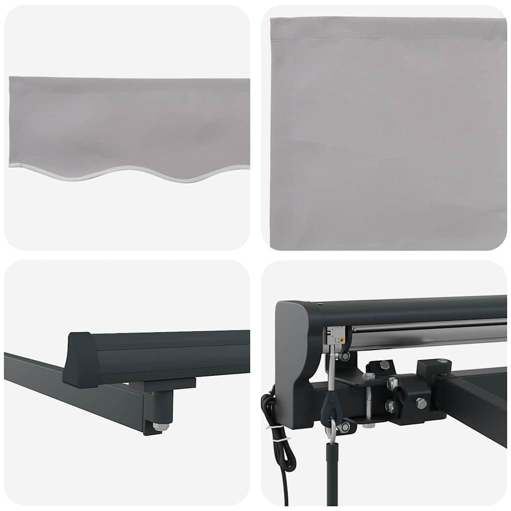 Struttura della tenda Grigio Chiaro 400 × 300 cm