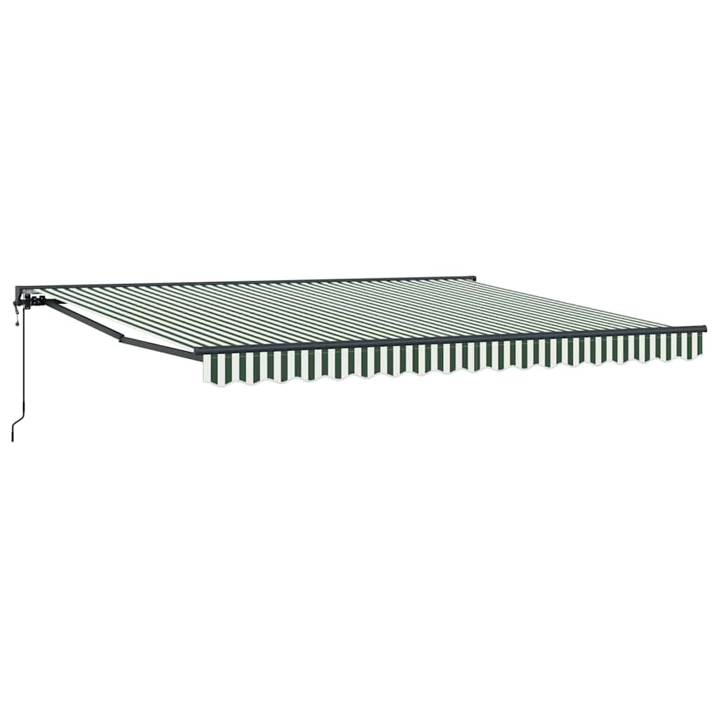 Struttura della tenda Verde e Bianco 400 × 300 cm