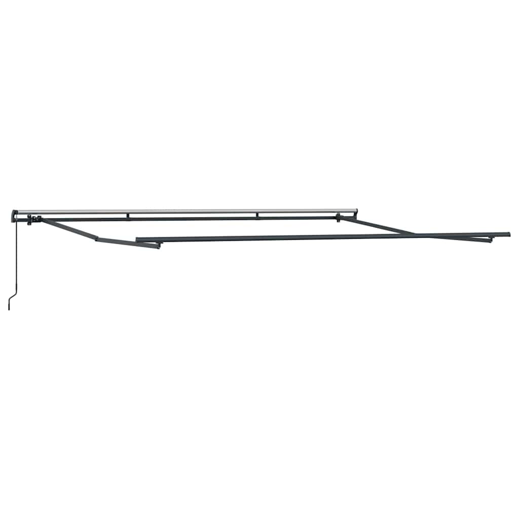 Tenda retrattile Rosso e Bianco 400 × 350 cm