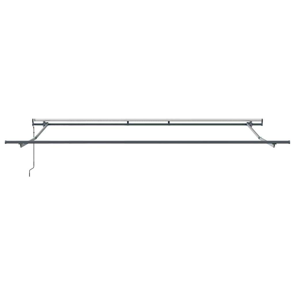 Tenda retrattile Rosso e Bianco 400 × 350 cm