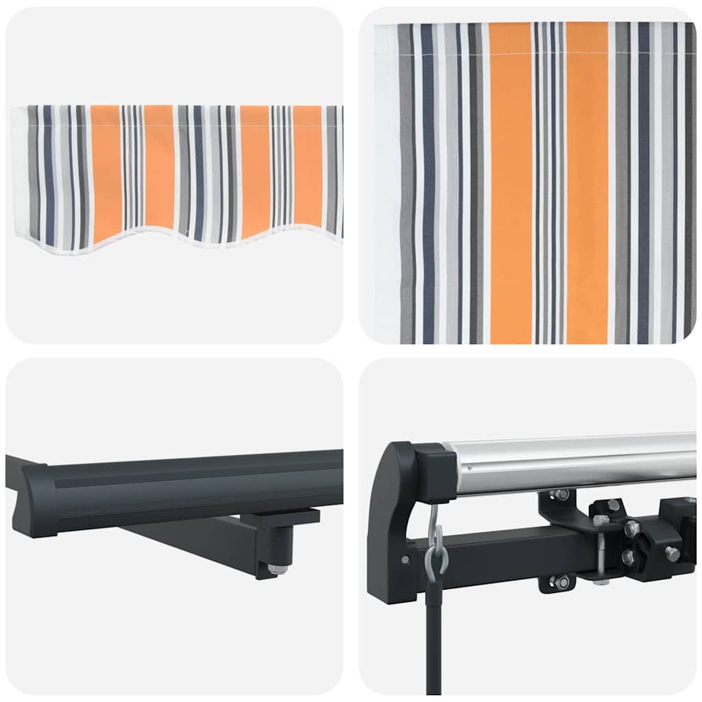 Tenda retrattile Multicolore 400 × 350 cm