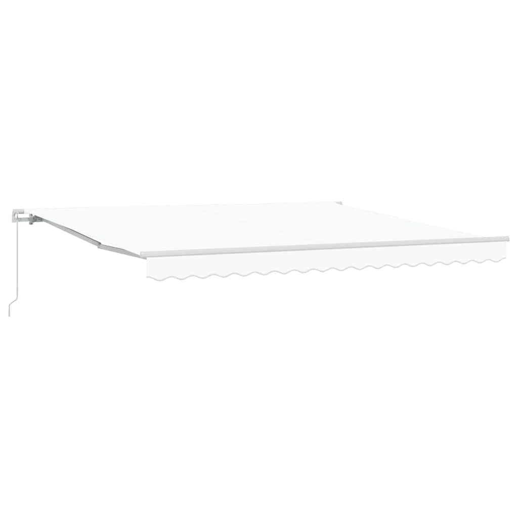 Tenda retrattile Bianco 400 x 350 x 165 cm