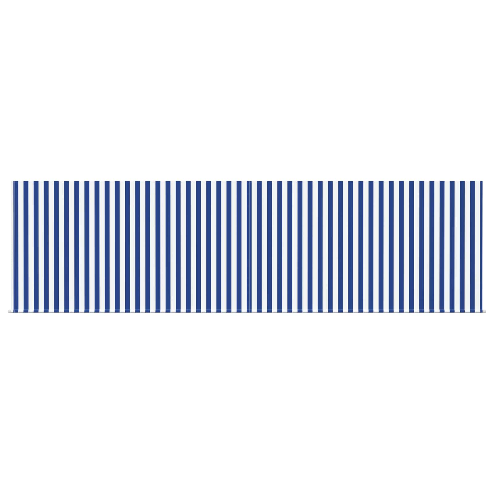Tenda retrattile Blu e Bianco 400 × 300 cm