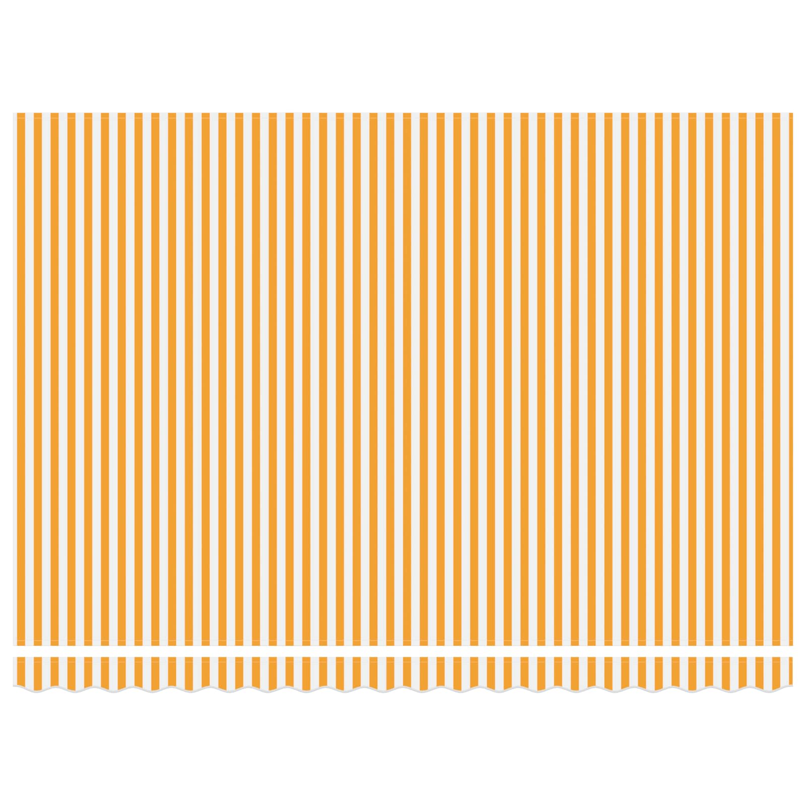 Struttura della tenda Giallo e Bianco 450 × 300 cm
