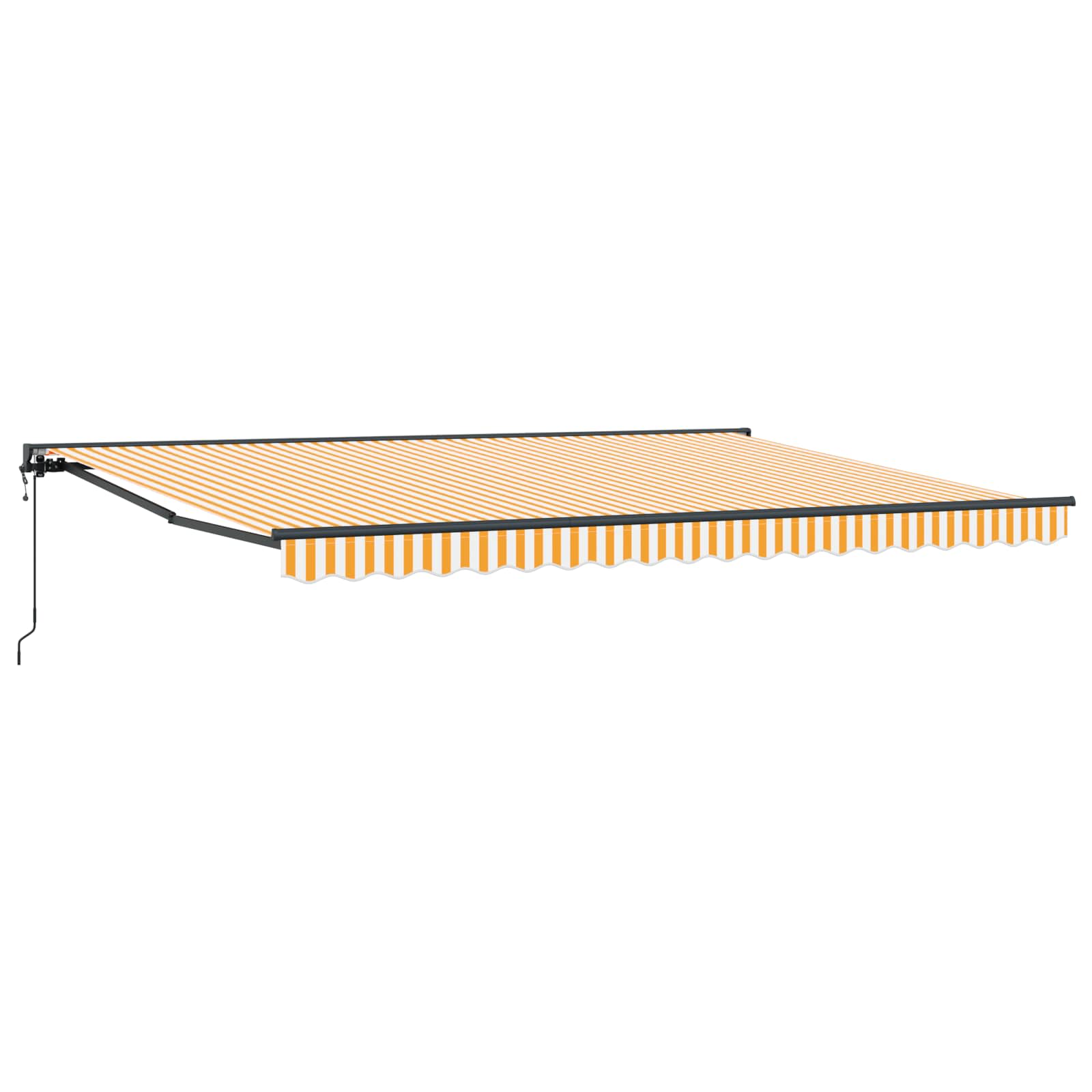 Struttura della tenda Giallo e Bianco 450 × 300 cm