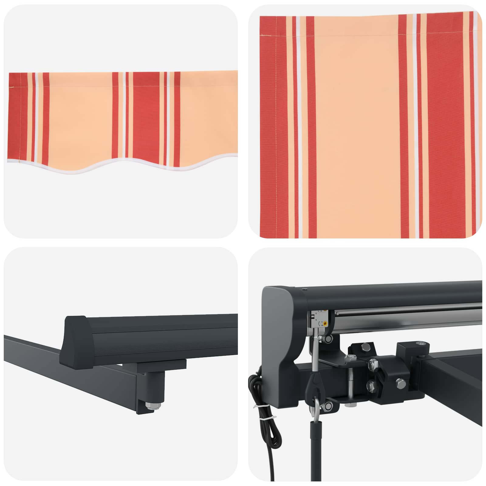 Struttura della tenda Multicolore 450 × 300 cm