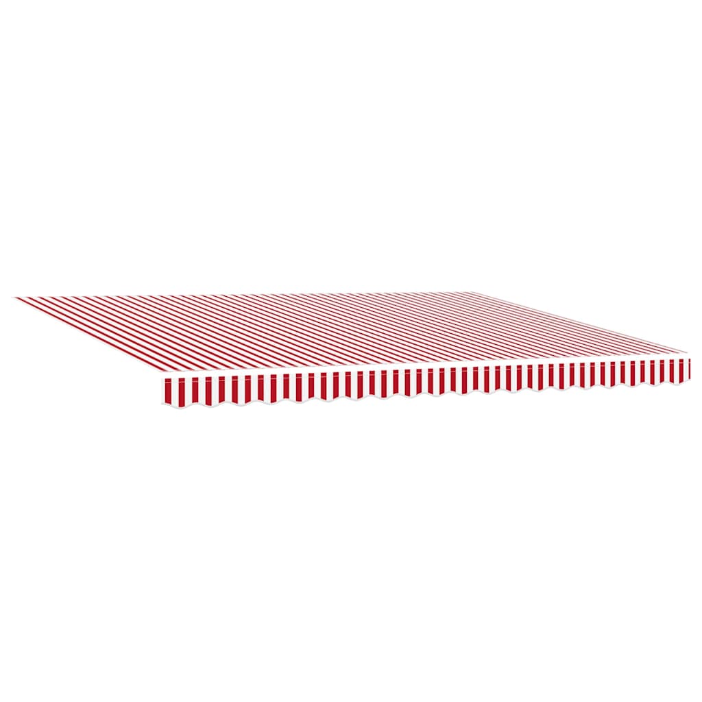 Tenda retrattile Rosso e Bianco 450 x 300 x 165 cm