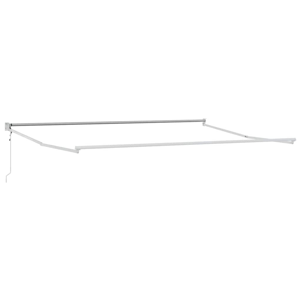 Tenda retrattile Rosso e Bianco 450 x 300 x 165 cm
