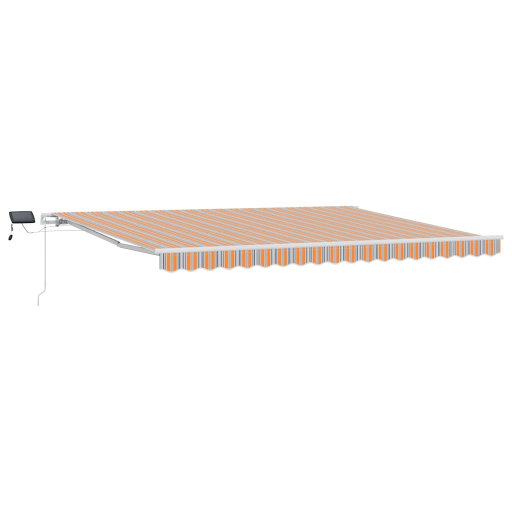 Tenda retrattile Multicolore 450 × 300 cm Tessuto e Alluminio
