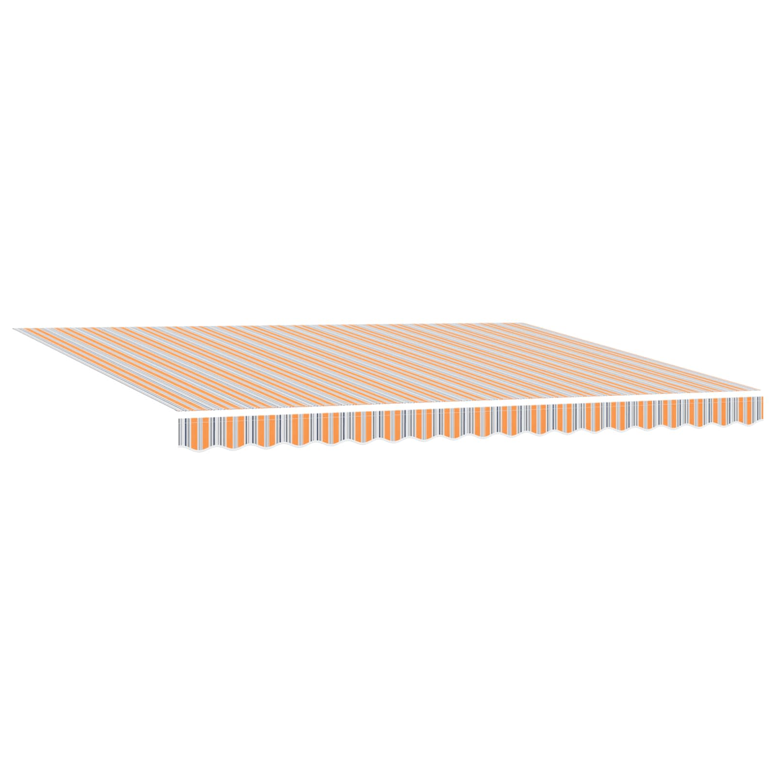 Tenda retrattile Multicolore 450 × 300 cm Poliestere e Metallo