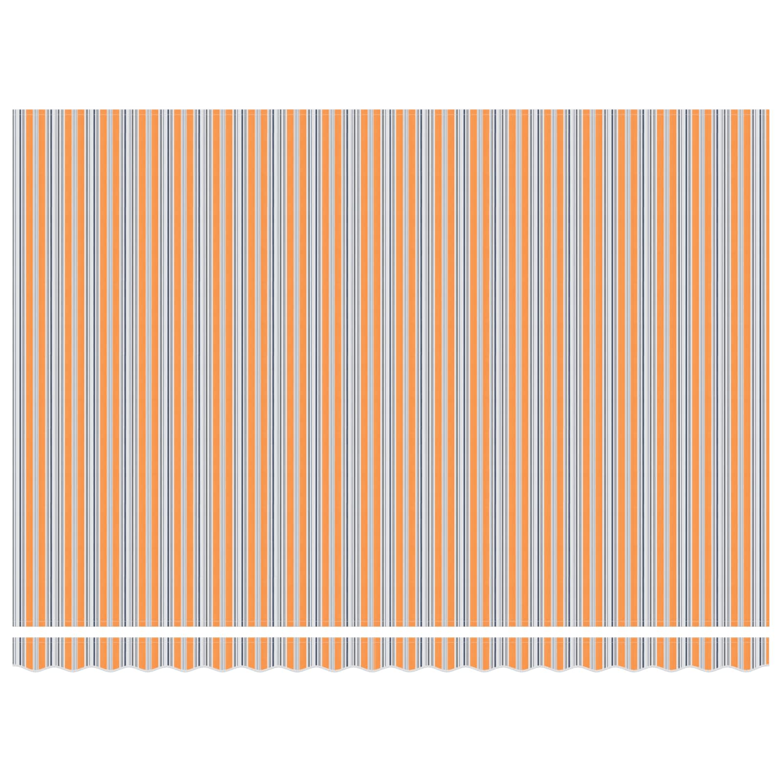 Tenda retrattile Multicolore 450 × 300 cm Poliestere e Metallo