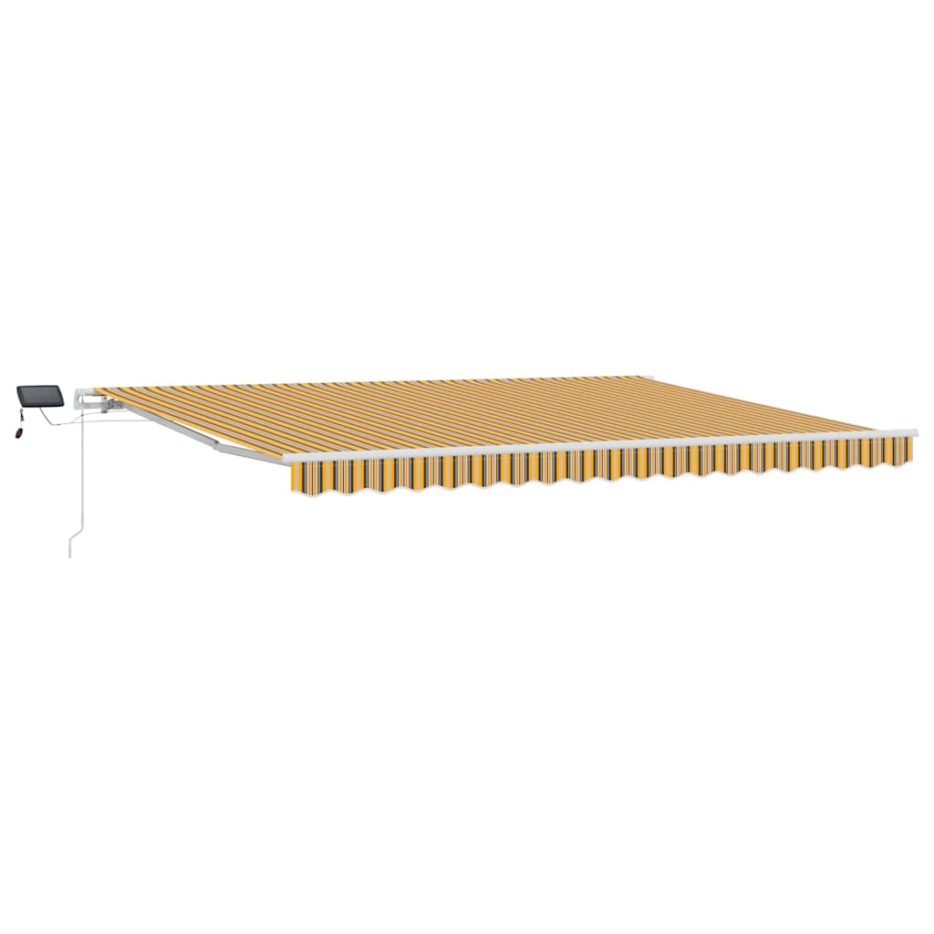 Tenda retrattile Multicolore 450 × 300 cm Tessuto e Alluminio