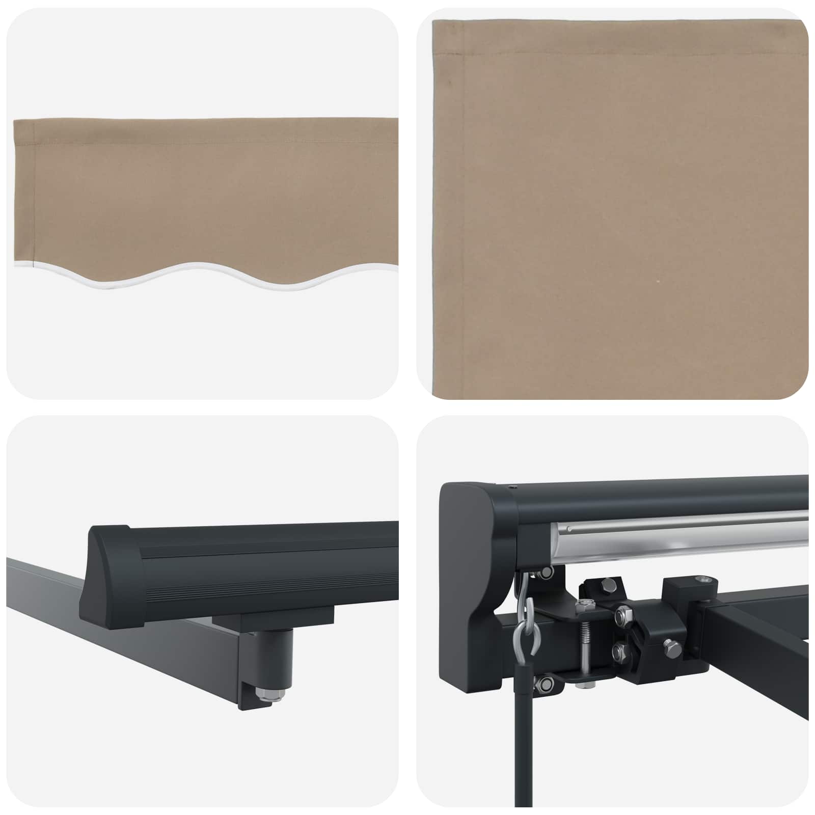 Struttura della tenda Beige 450 × 300 cm