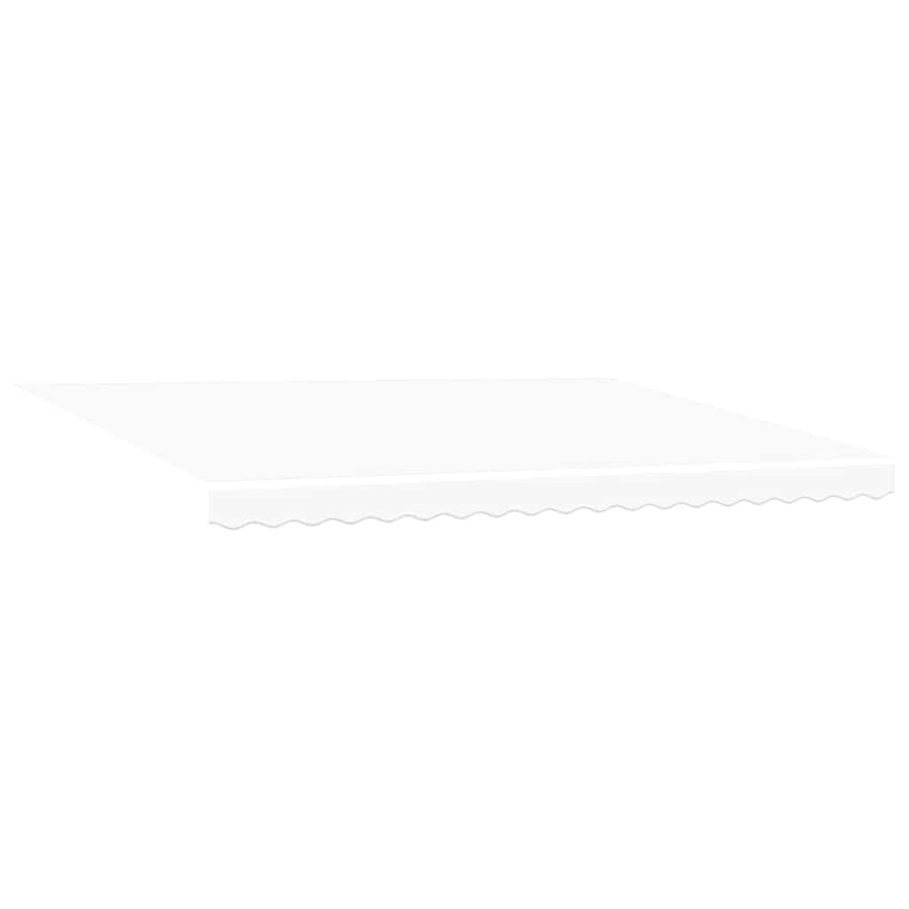 Tenda retrattile Bianco 450 × 300 cm Poliestere