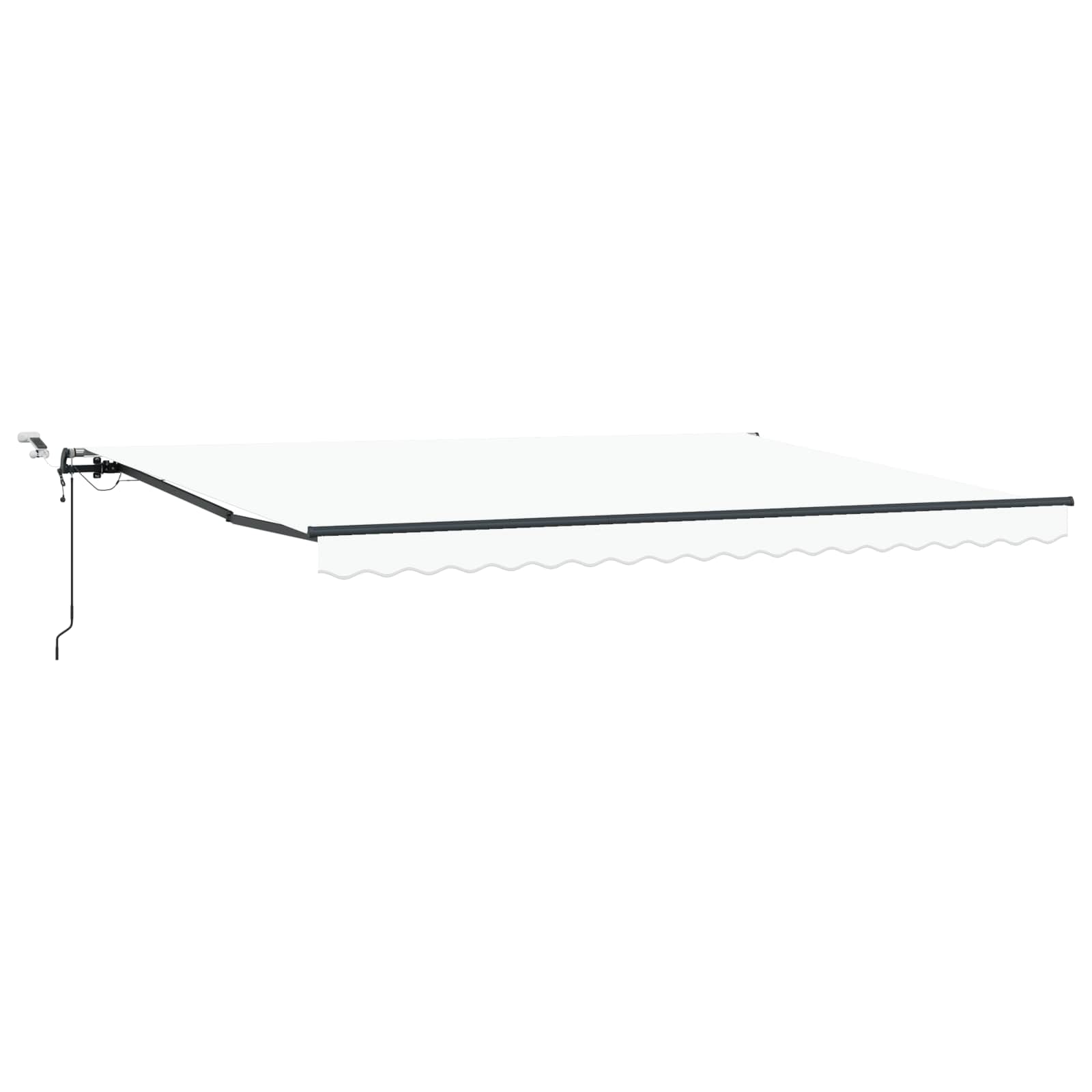 Tenda retrattile Bianco 450 × 300 cm Poliestere