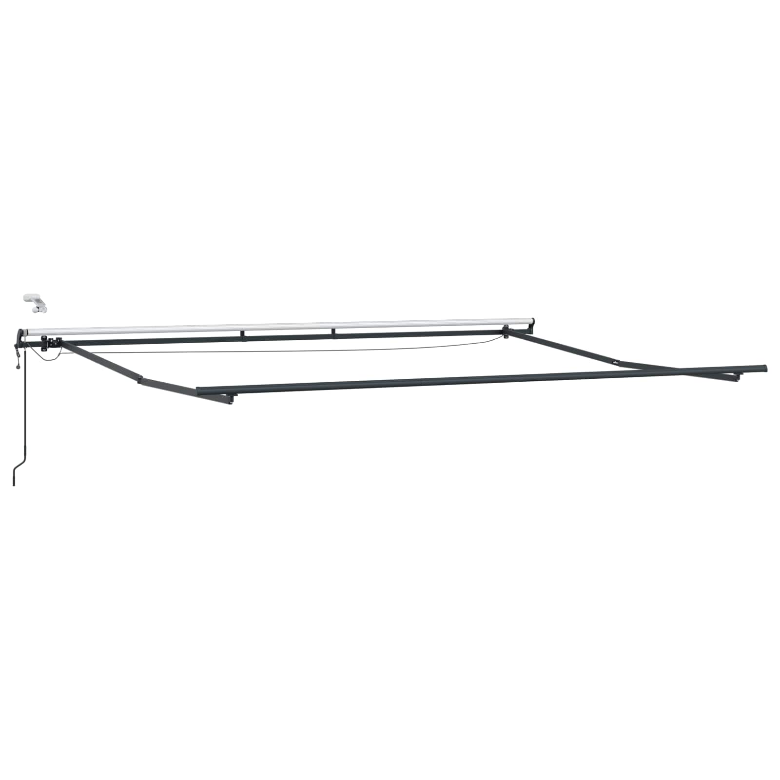 Tenda retrattile Bianco 450 × 300 cm Poliestere