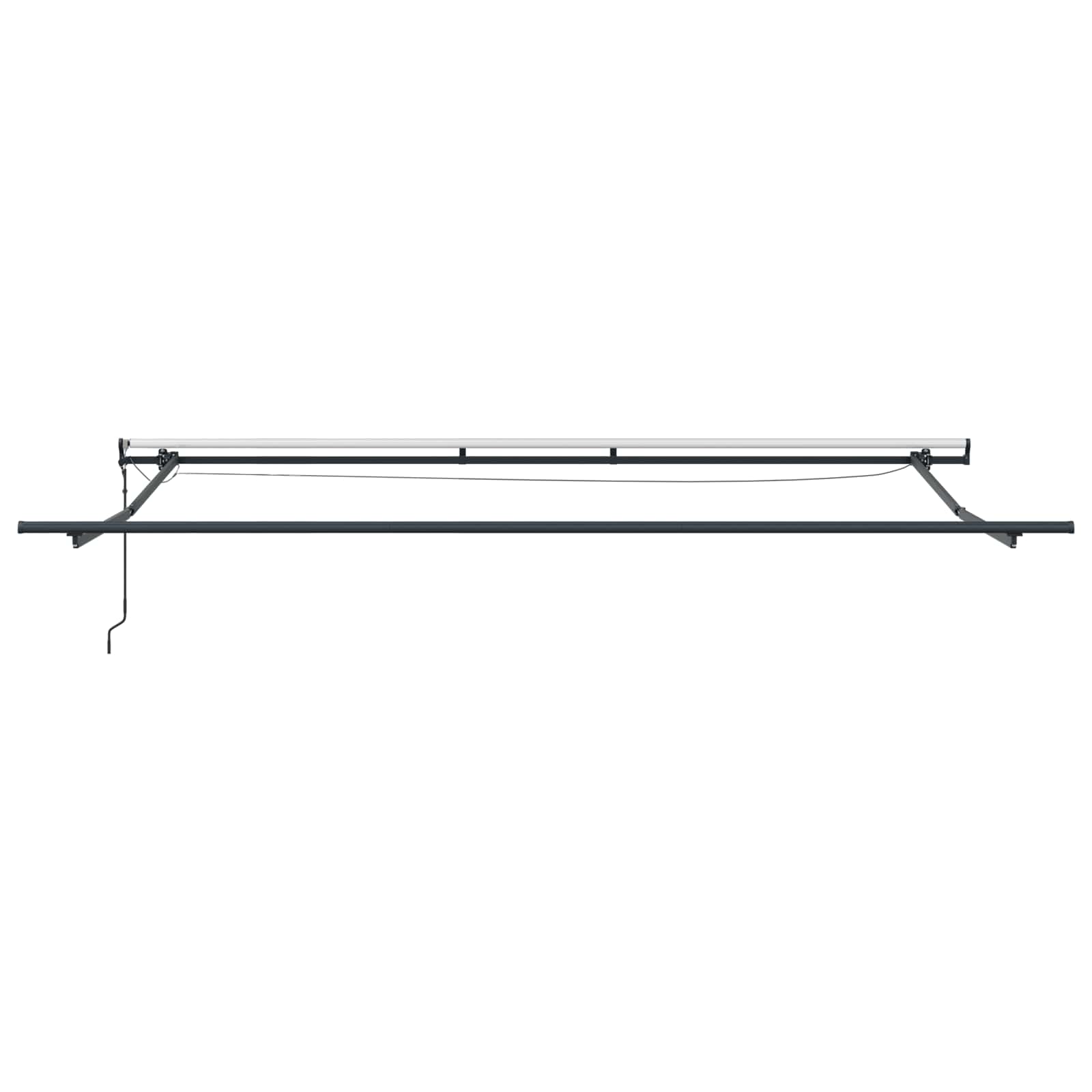 Tenda retrattile Bianco 450 × 300 cm Poliestere