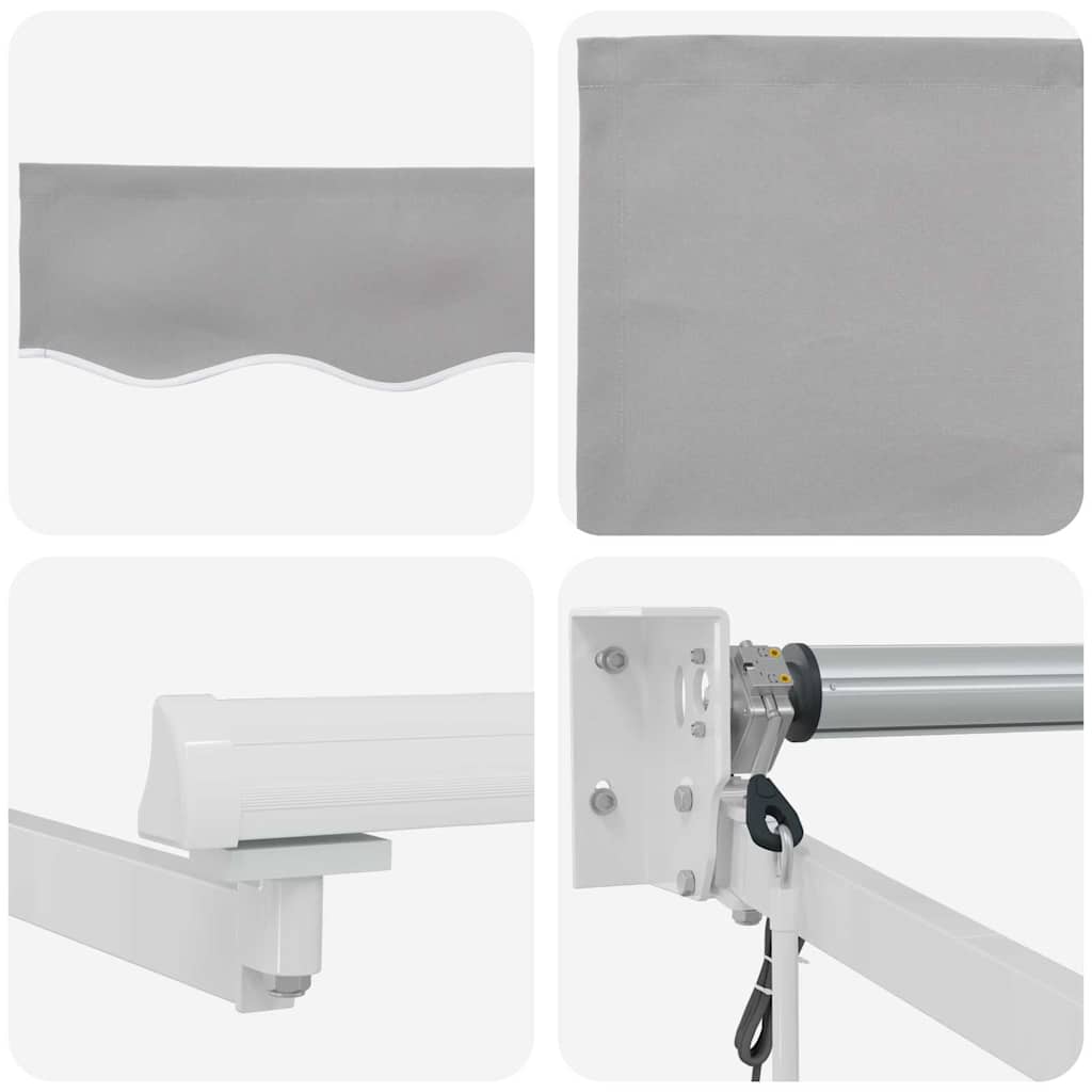 Tenda retrattile Grigio Chiaro 450 x 300 x 165 cm