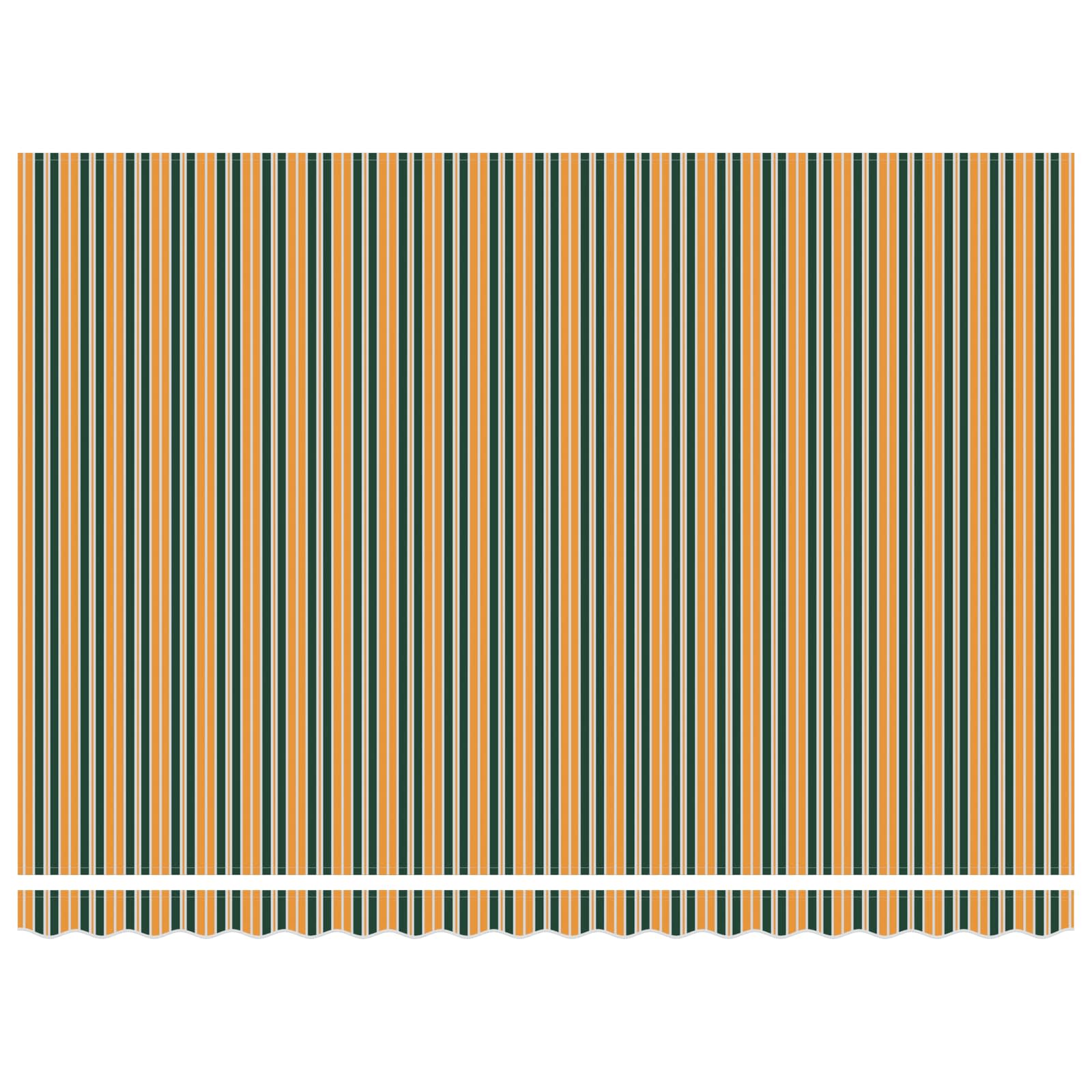 Tenda retrattile Verde e giallo 450 × 300 cm
