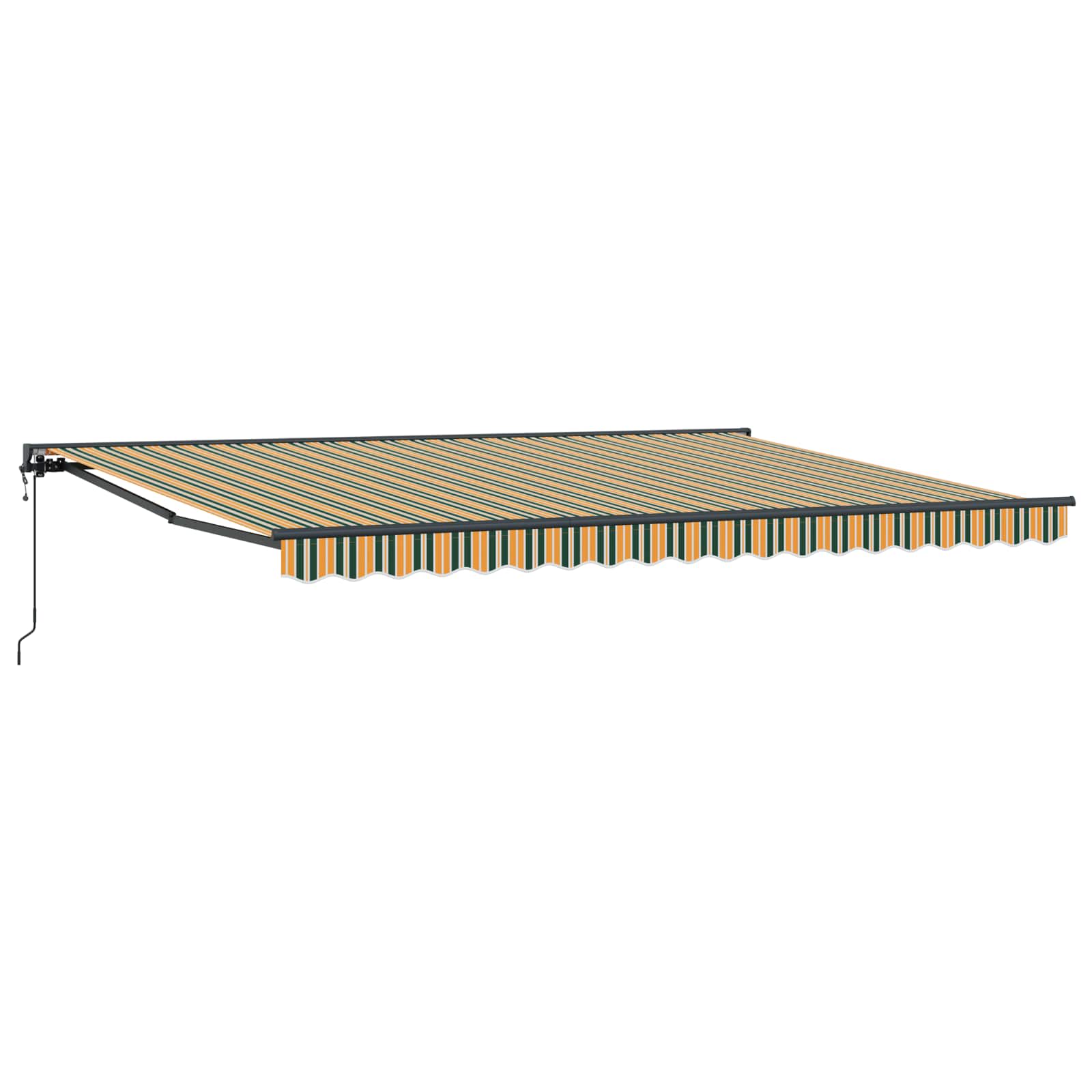 Struttura della tenda Verde e Giallo 450 × 300 cm