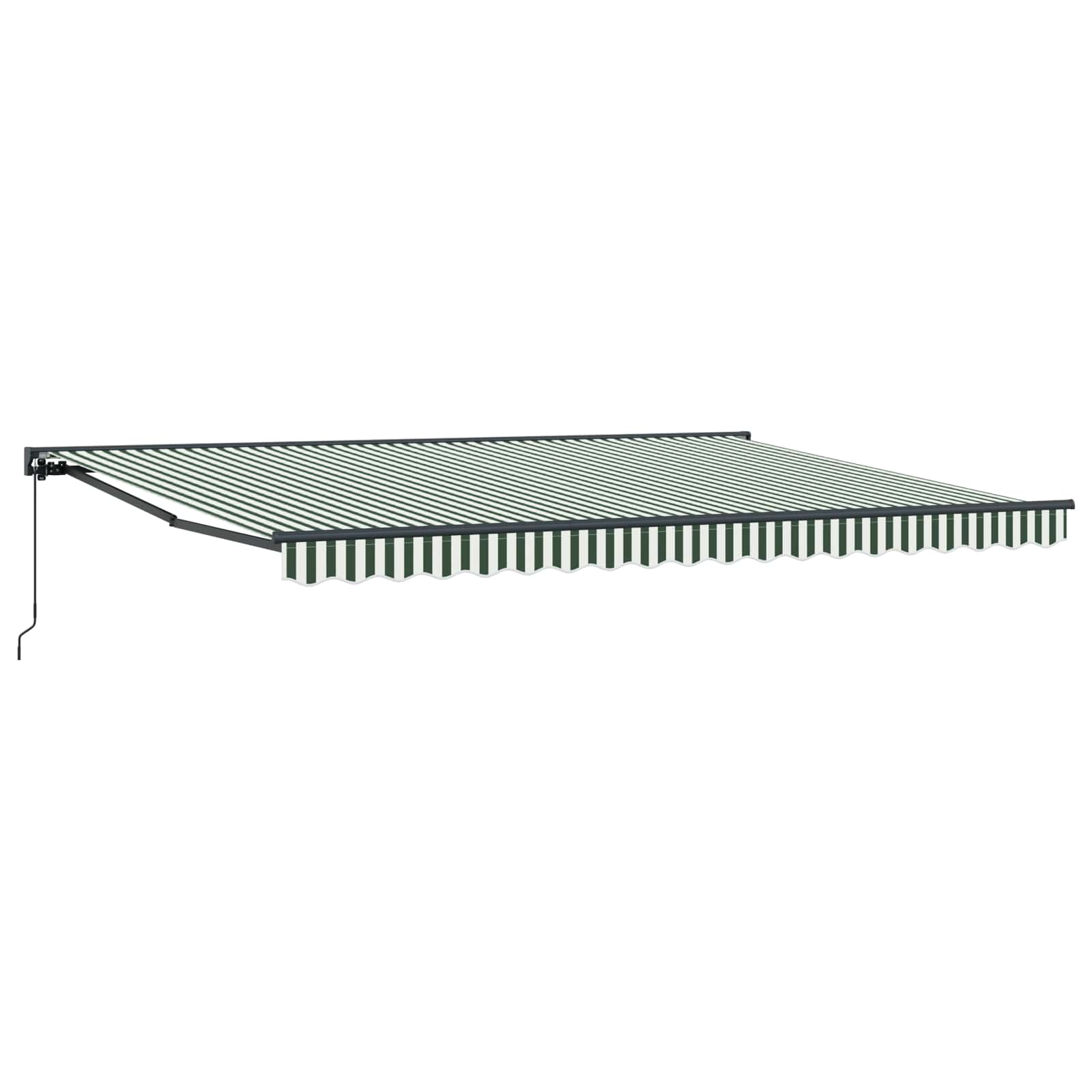 Struttura della tenda Verde e Bianco 450 × 300 cm