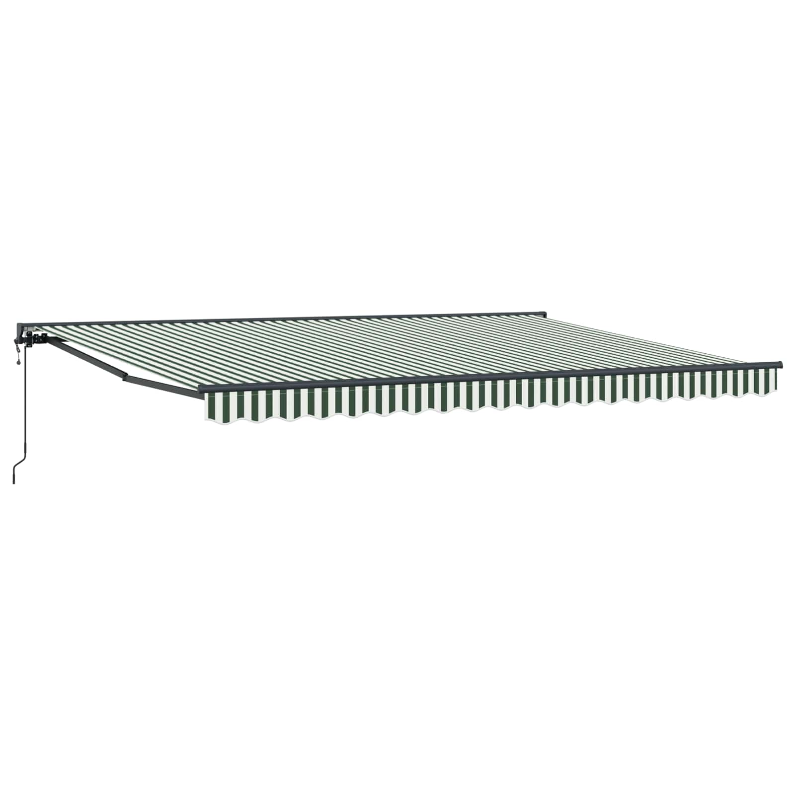 Struttura della tenda Verde e Bianco 450 × 300 cm