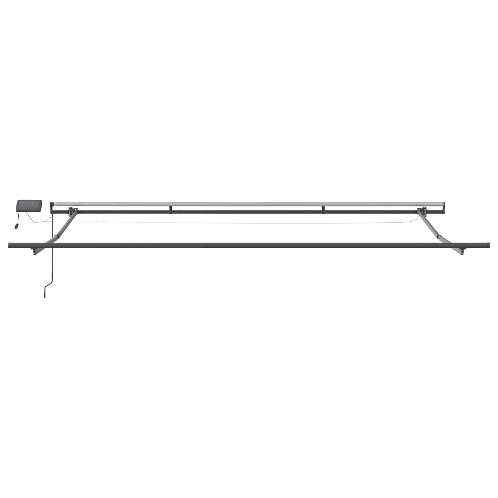 Tenda retrattile Giallo e Arancione 450 × 350 cm