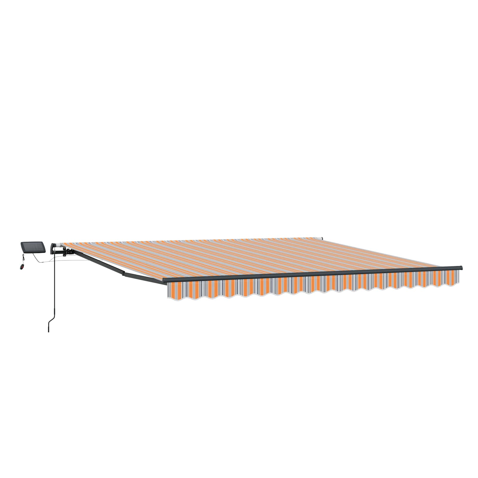 Tenda retrattile Multicolore 450 × 350 cm Tessuto e Alluminio