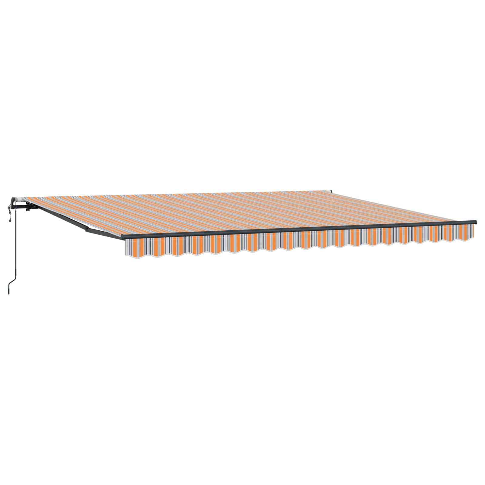 Tenda retrattile Multicolore 450 × 350 cm Tessuto e Alluminio