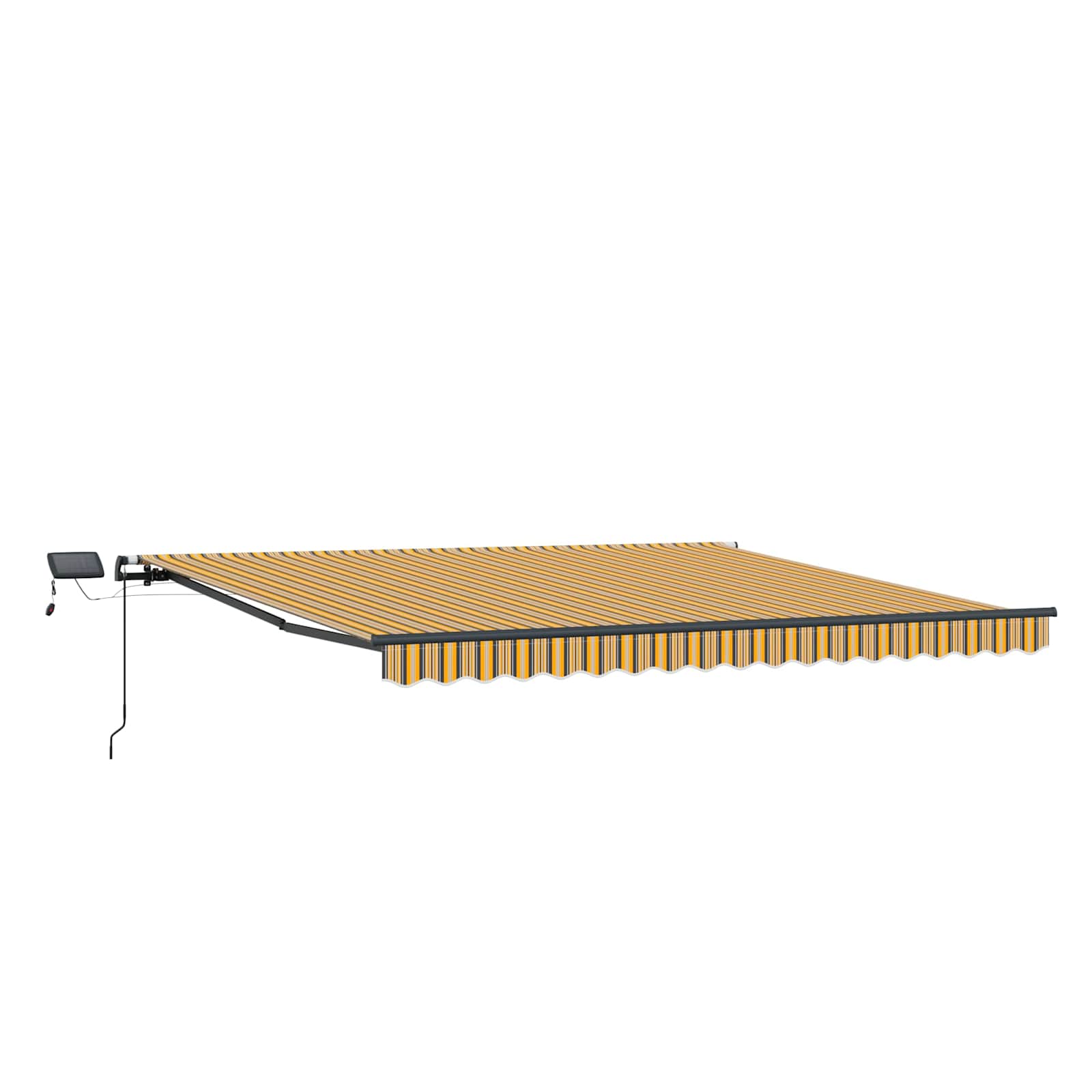 Tenda retrattile Multicolore 450 × 350 cm Tessuto e Alluminio