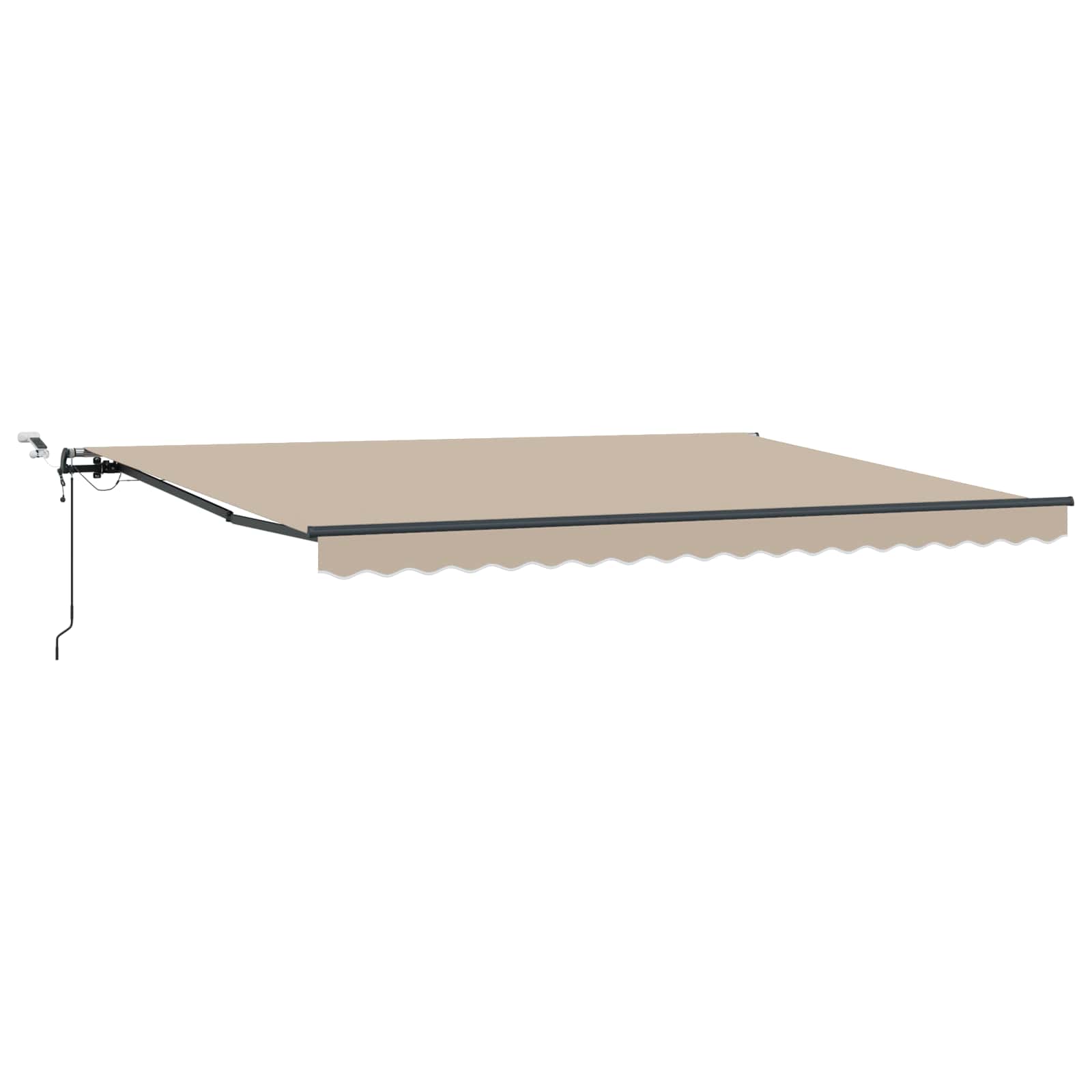 Tenda retrattile Beige 450 × 350 cm Poliestere