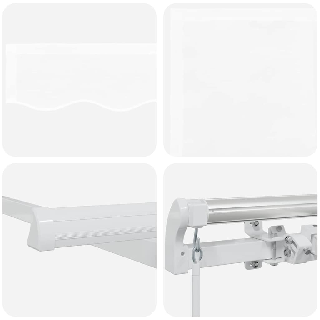 Tenda retrattile Bianco 450 x 350 x 165 cm